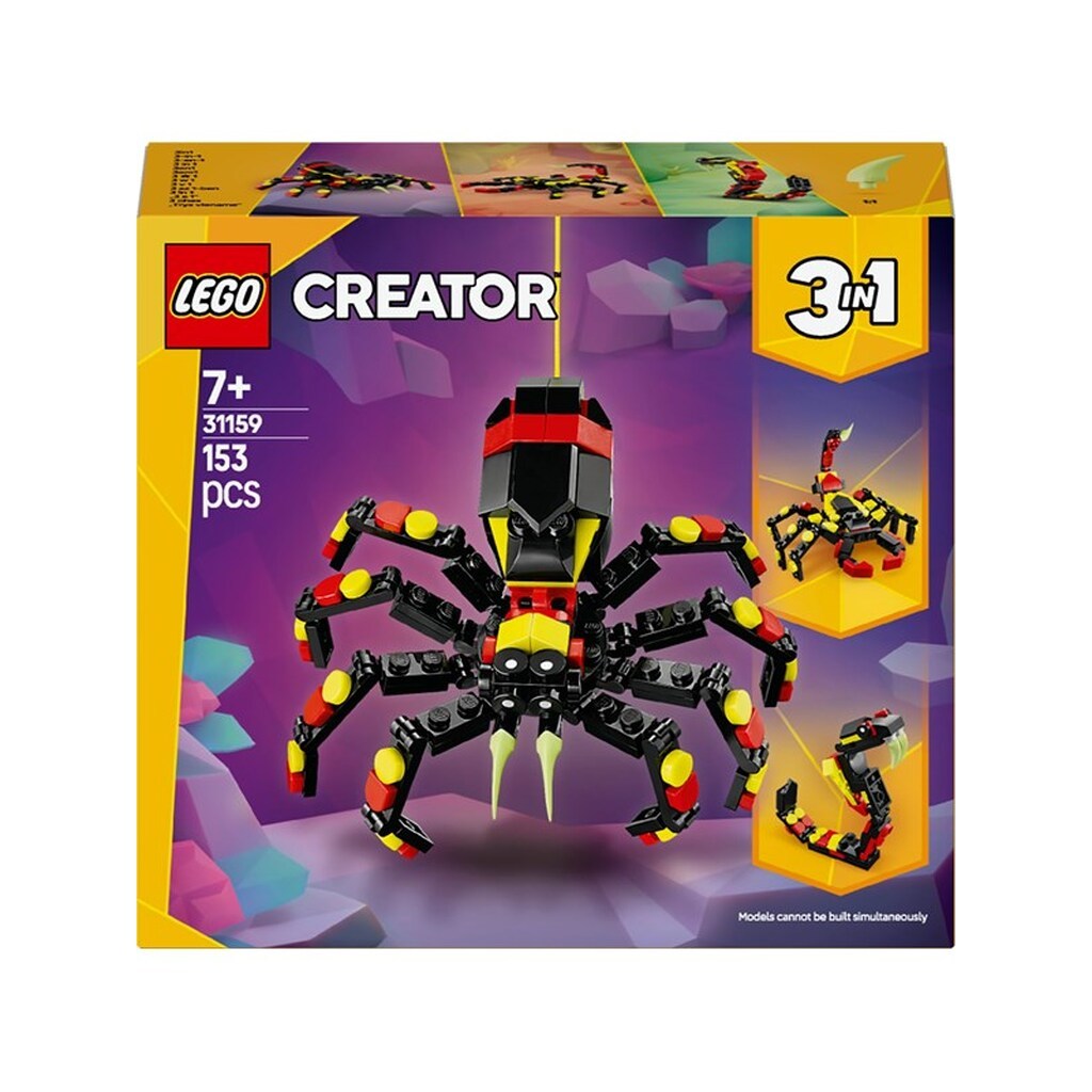 LEGO Creator 31159 Vilde dyr: Edderkop på spring