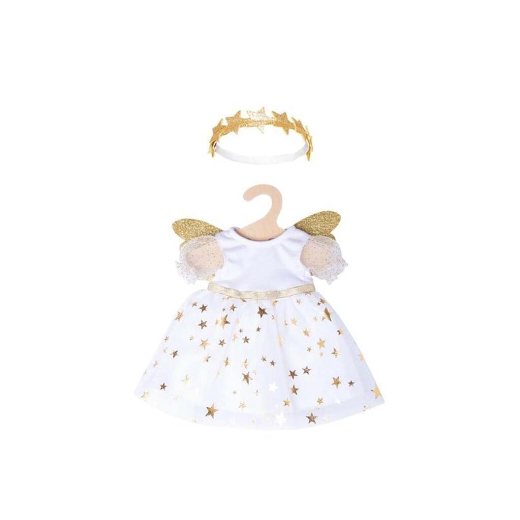 Heless Doll dress Angel with Stars 28-35 cm