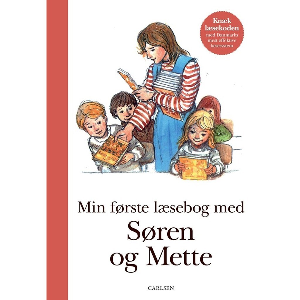 Min første læsebog med Søren og Mette - Børnebog - Hardcover
