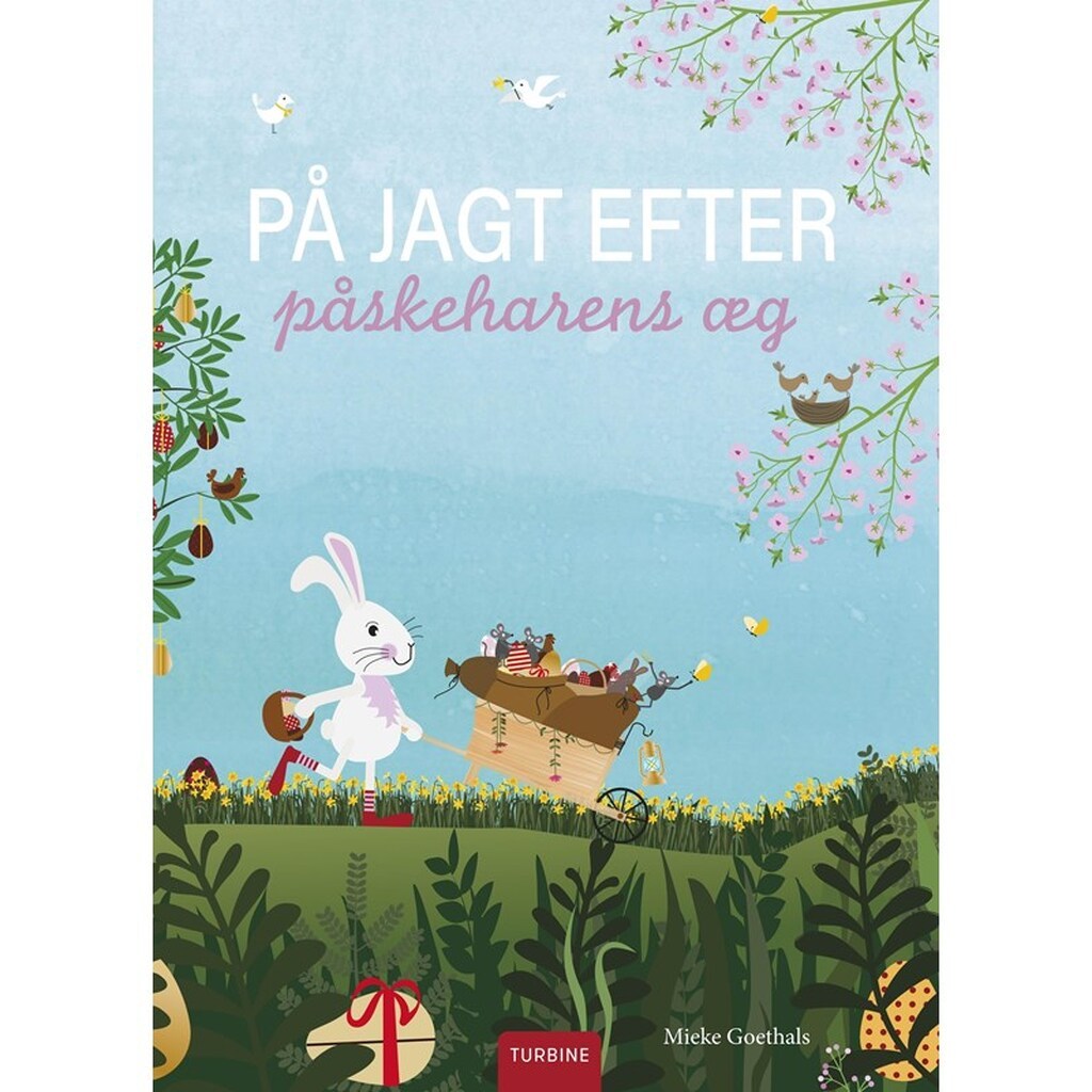På jagt efter påskeharens æg - Børnebog - Hardback