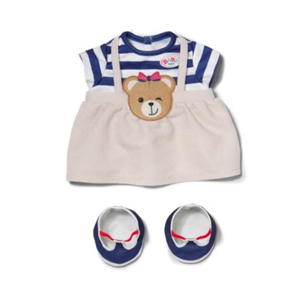 Baby Born Bamse Outfit Kjole 43 cm