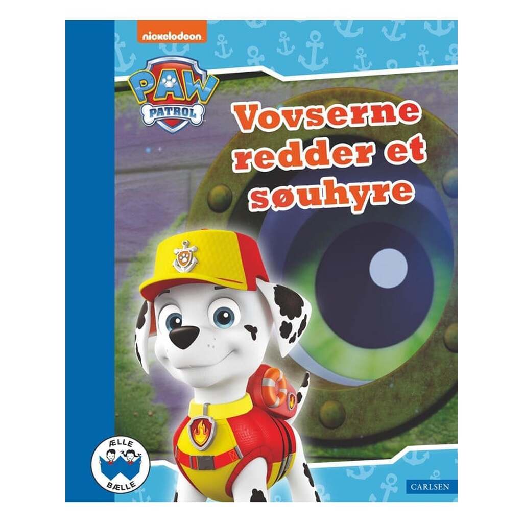 Vovserne redder et søuhyre - Paw Patrol - Børnebog - Hardcover