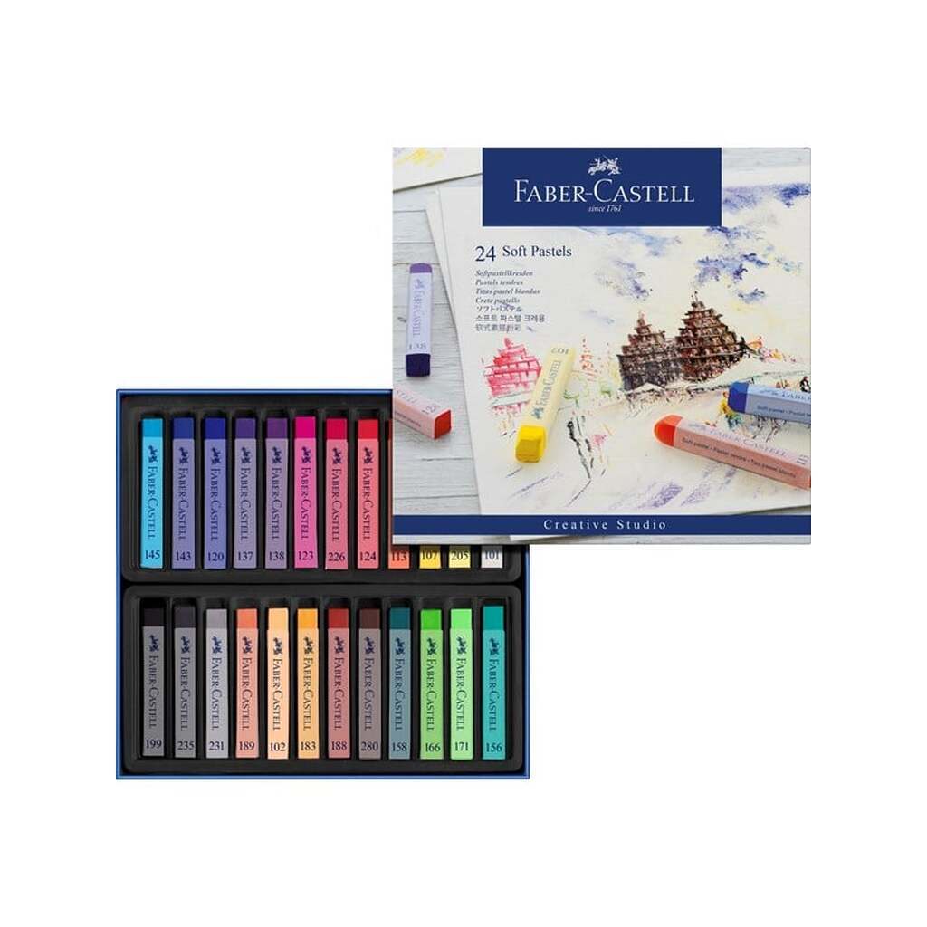 Faber-Castell Neon marker til sten,glas,plastik 6 ass