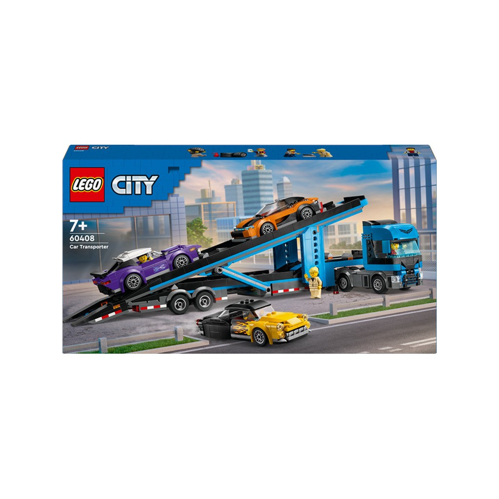 LEGO City 60408 Biltransport med sportsvogne