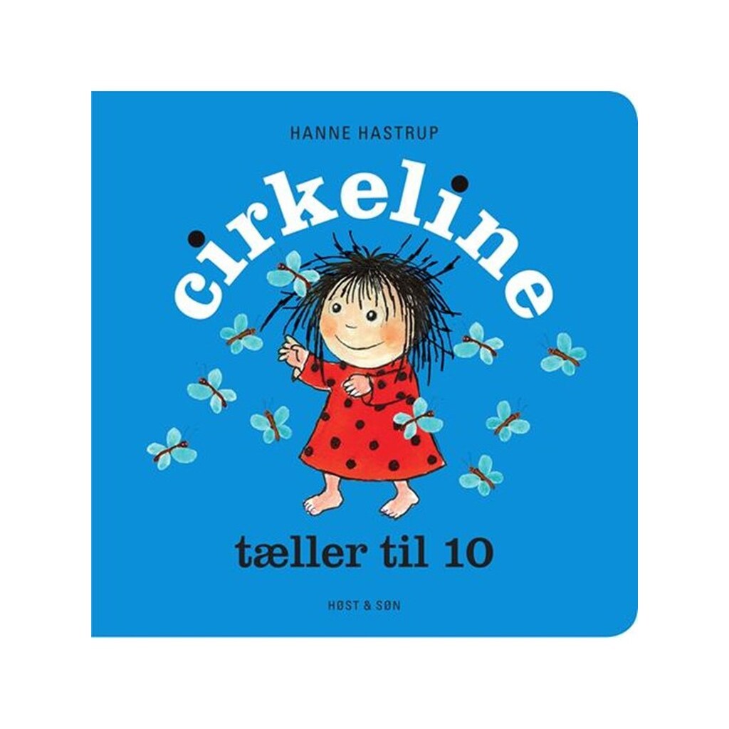 Cirkeline tæller til 10 - Børnebog - Papbog