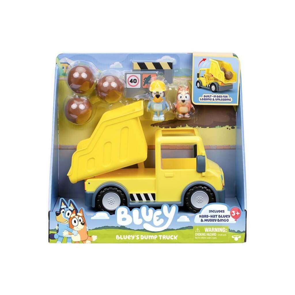 Bluey Tipvogn med eksklusive  og Bingo figurer