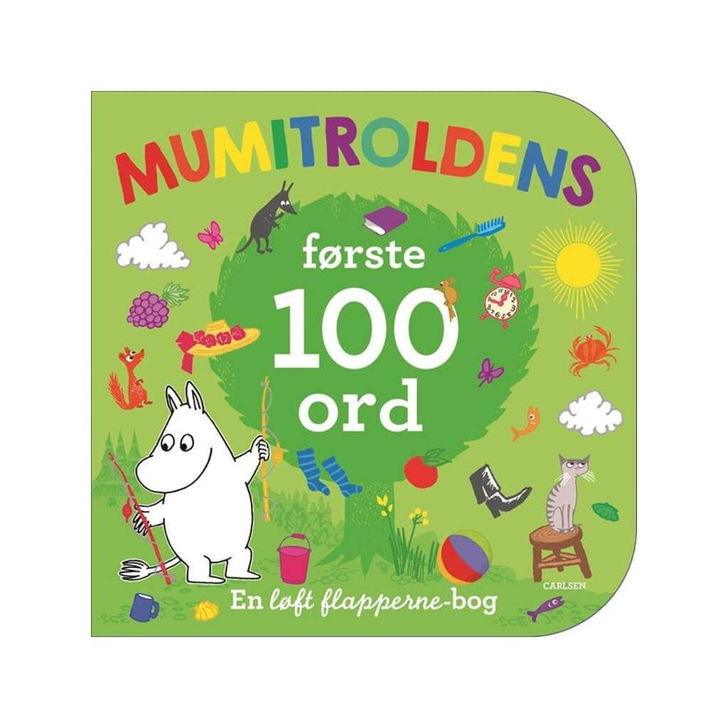 Mumitroldens første 100 ord - Børnebog - Hardcover