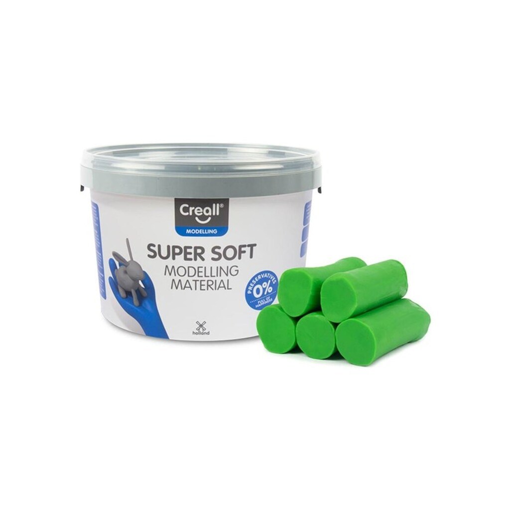 Creall Supersoft clay Green 1750gr.
