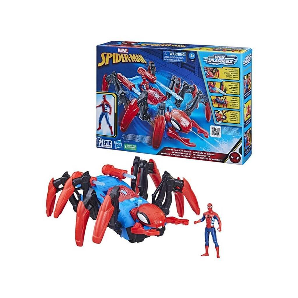 Marvel Spider-Man Crawl 'N Blast Spider