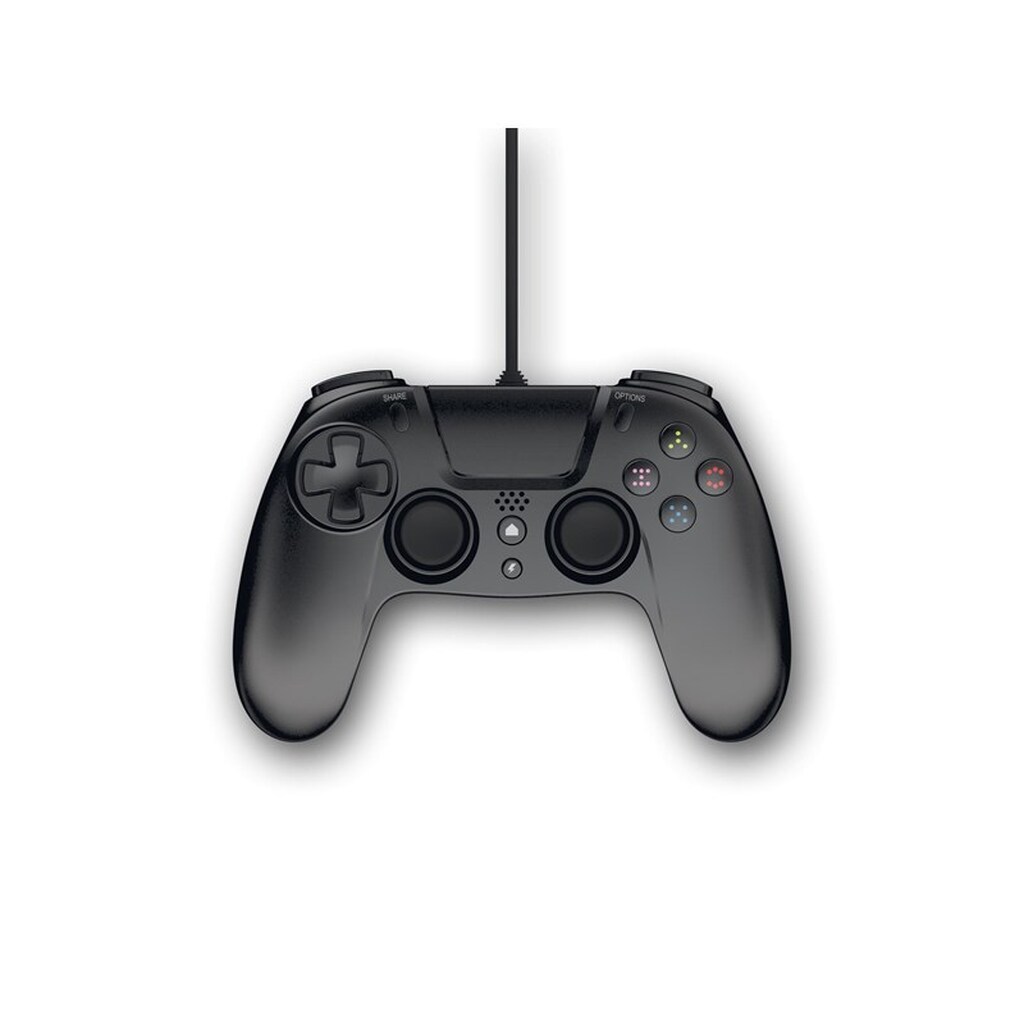 Gioteck VX-4 WIRED CONTROLLER (PS4) (BLACK) - Wired Controller - Sony PlayStation 4