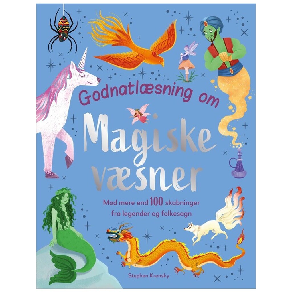 Godnatlæsning - Magiske væsner - Børnebog - Hardcover