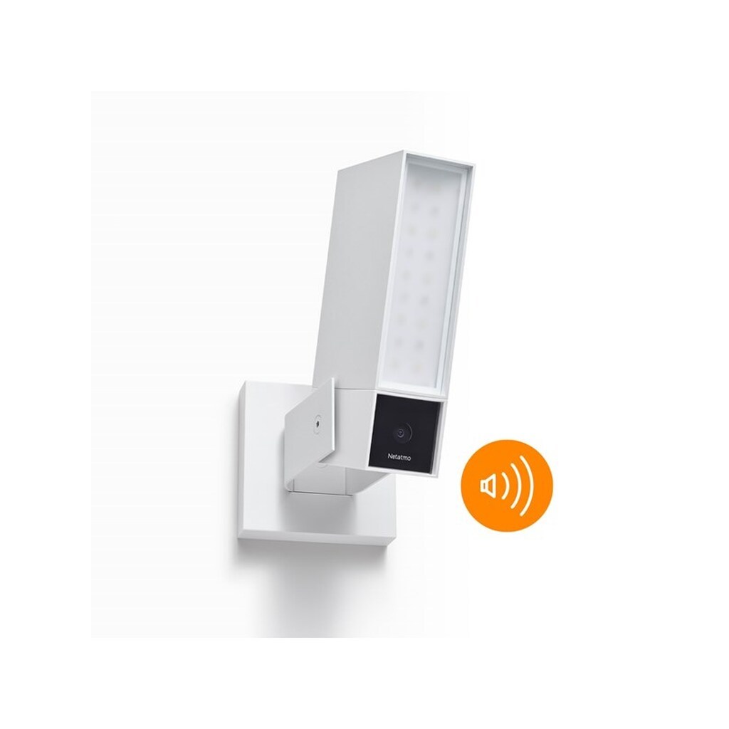 Netatmo Smart Outdoor Camera with Siren - White
