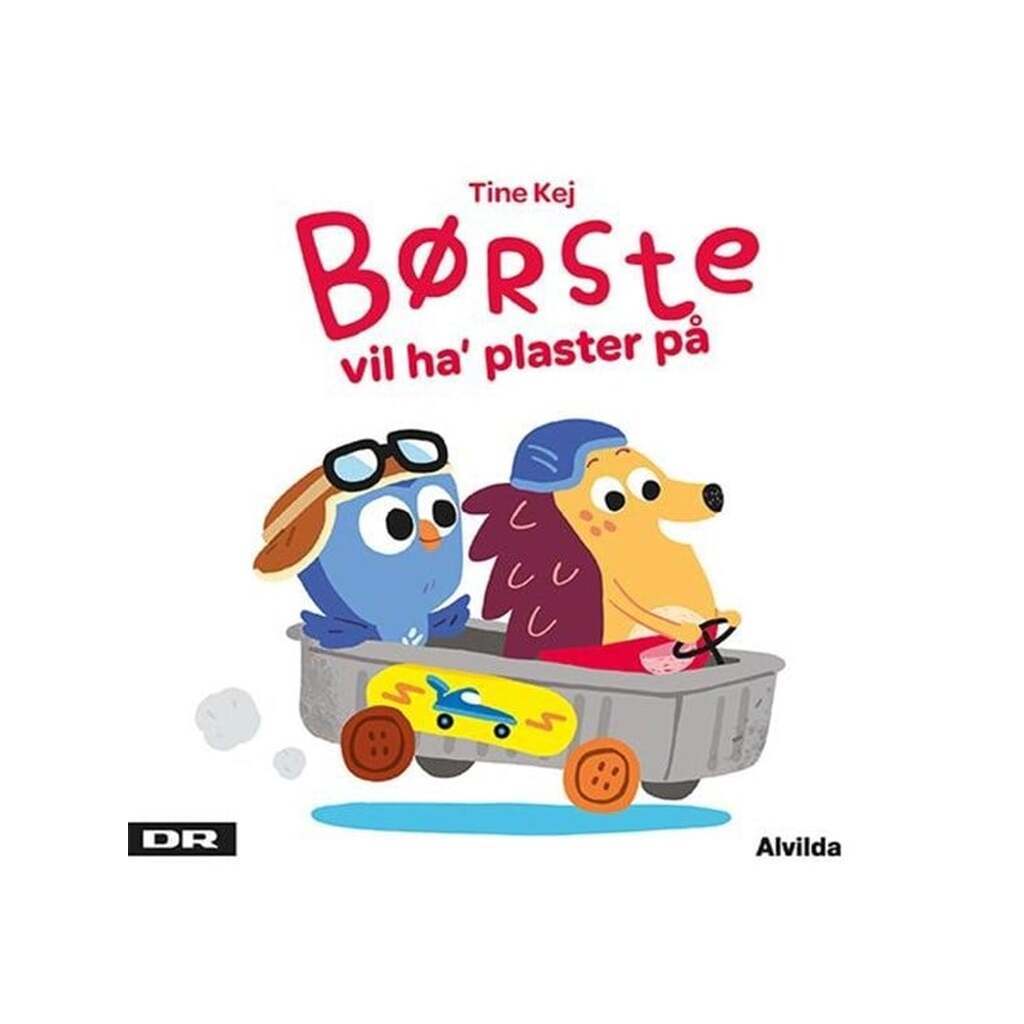 Minisjang - Børste vil ha&apos; plaster på - Børnebog - Papbog