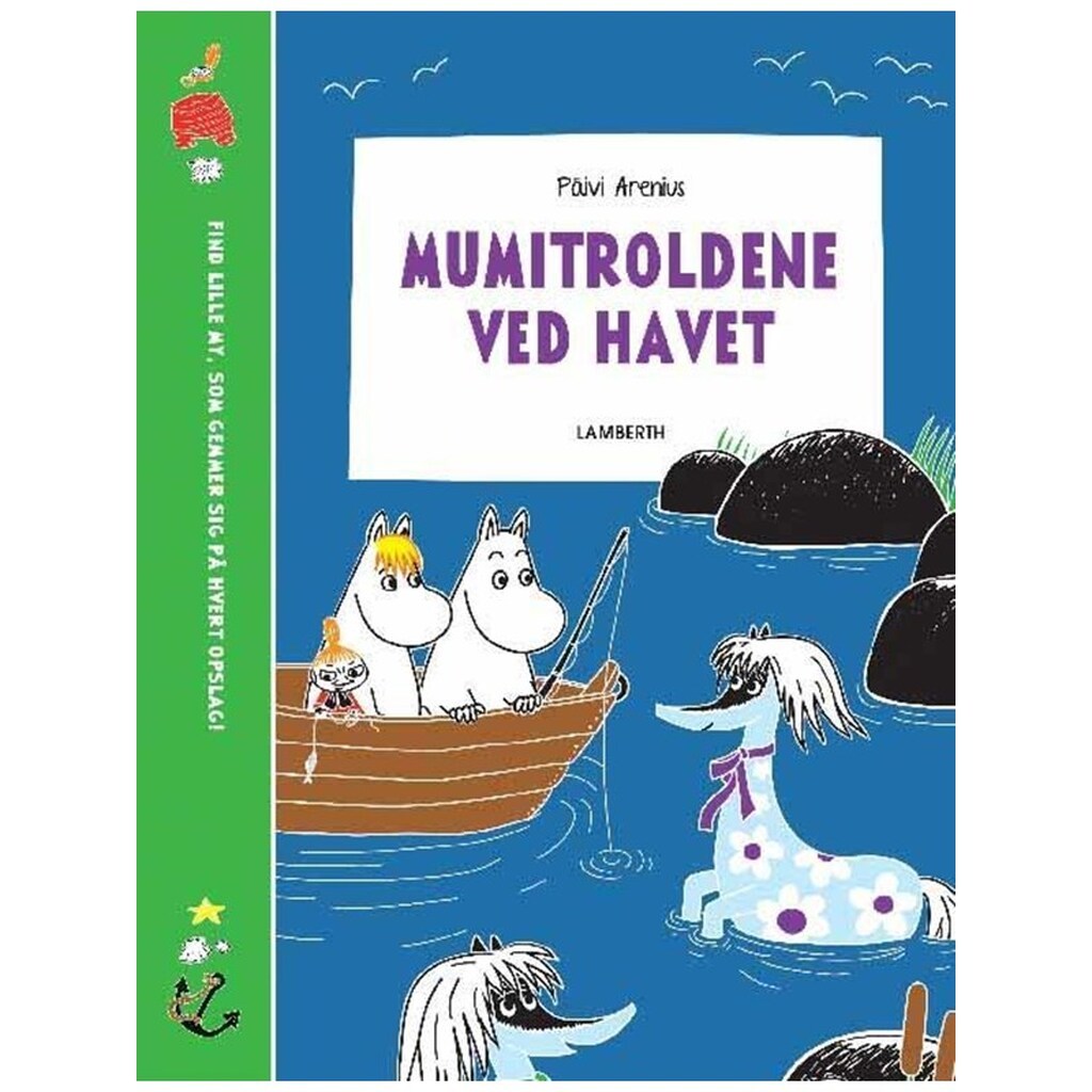 Mumitroldene ved havet - Børnebog - Hardcover