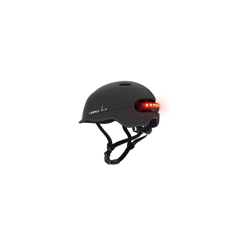 Livall C20 Smart Commuter Hjelm - Medium - Sort