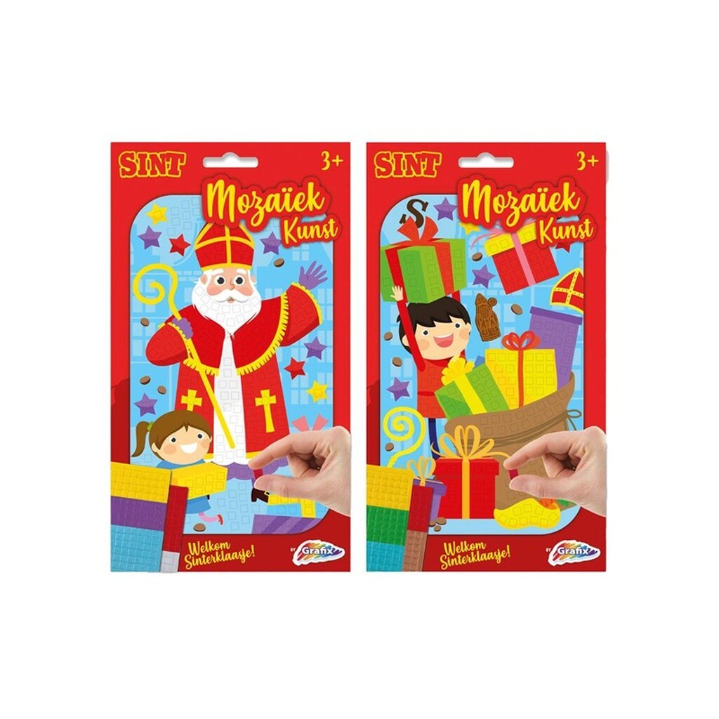 Grafix Mosaic art Sinterklaas