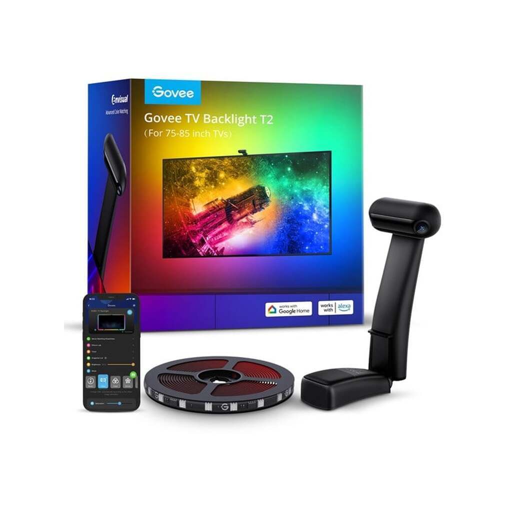 Govee Envisual TV Backlight T2 with Dual Cameras 75"-85"