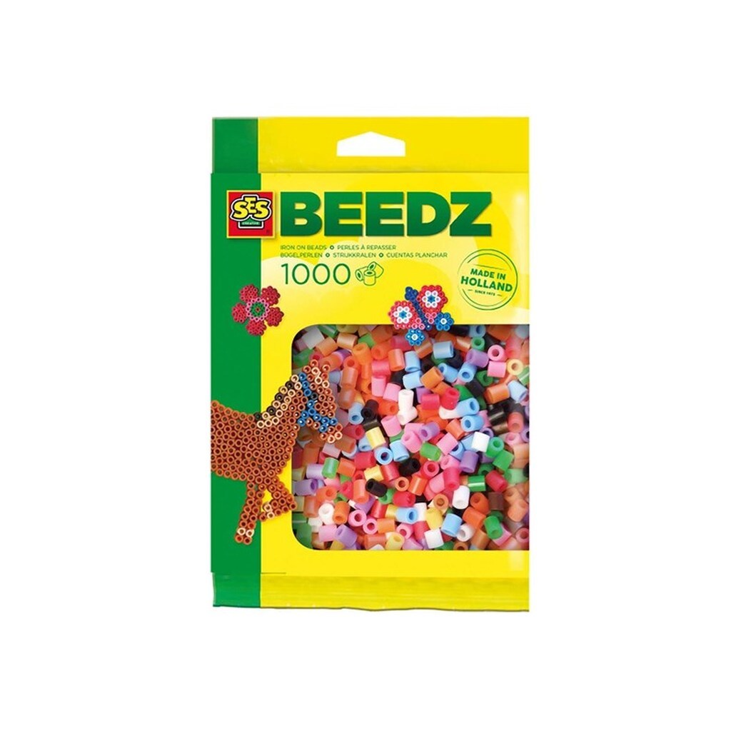 Iron-on Beads - Mix Basic 1000 pcs.