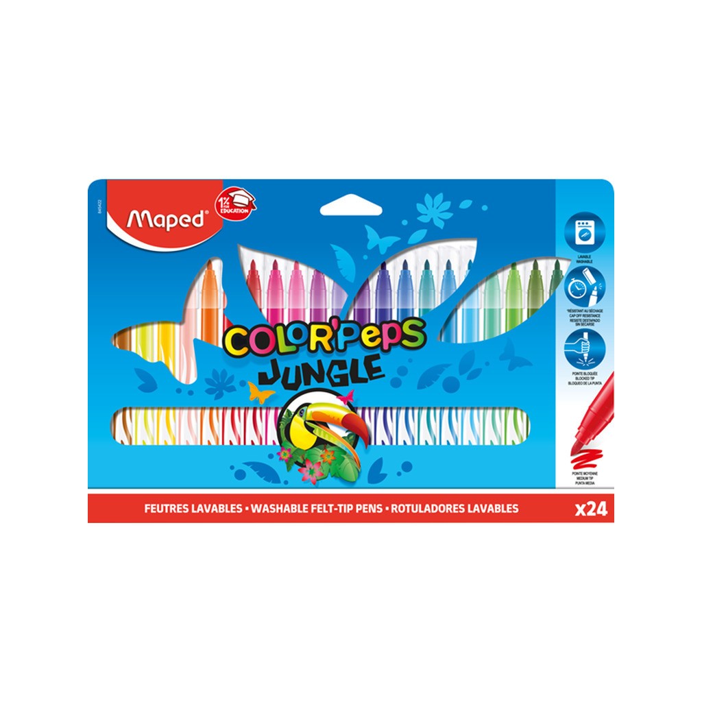 Maped Color&apos;Peps Jungle tusser x 24