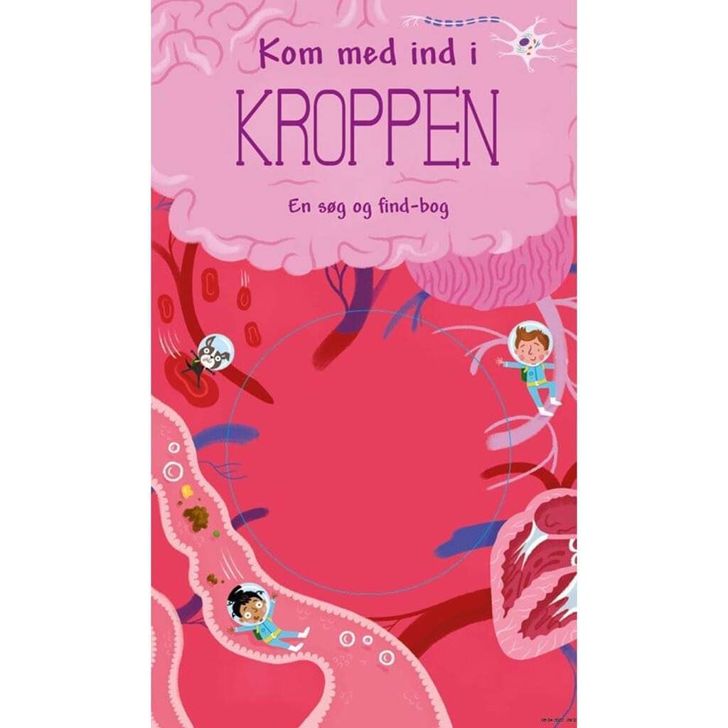 Kom med ind i kroppen - Børnebog - Papbog