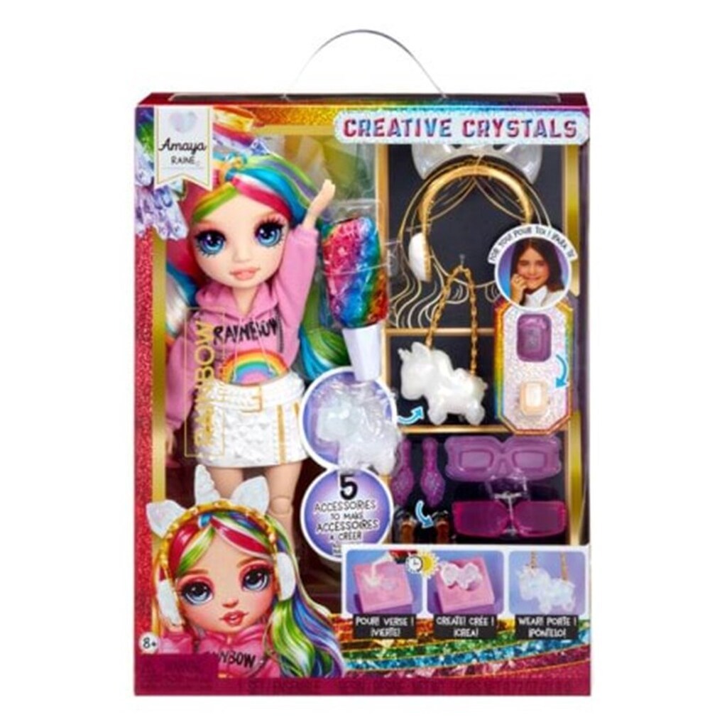 Rainbow High Creative Crystals Fashion Doll- Amaya