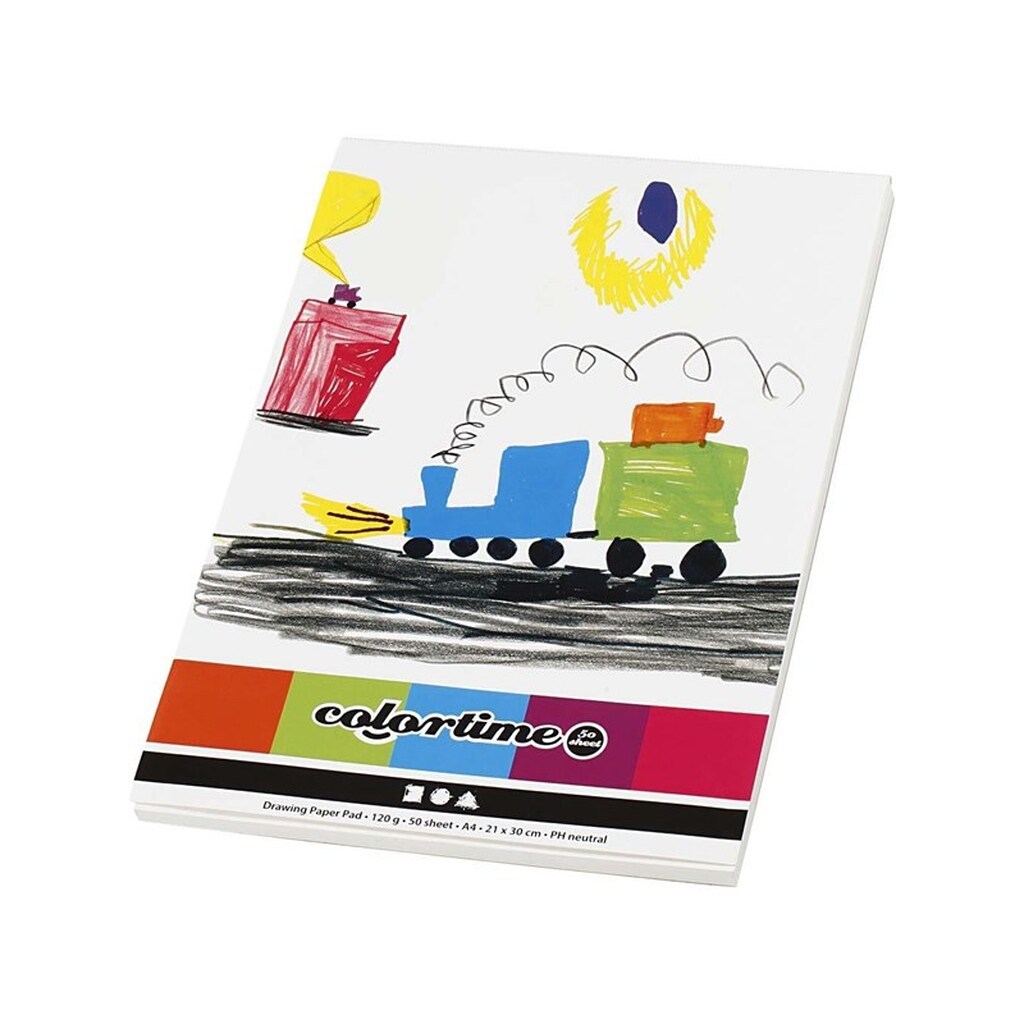 Creativ Company Drawing pad White A4 120gr 50 sheets