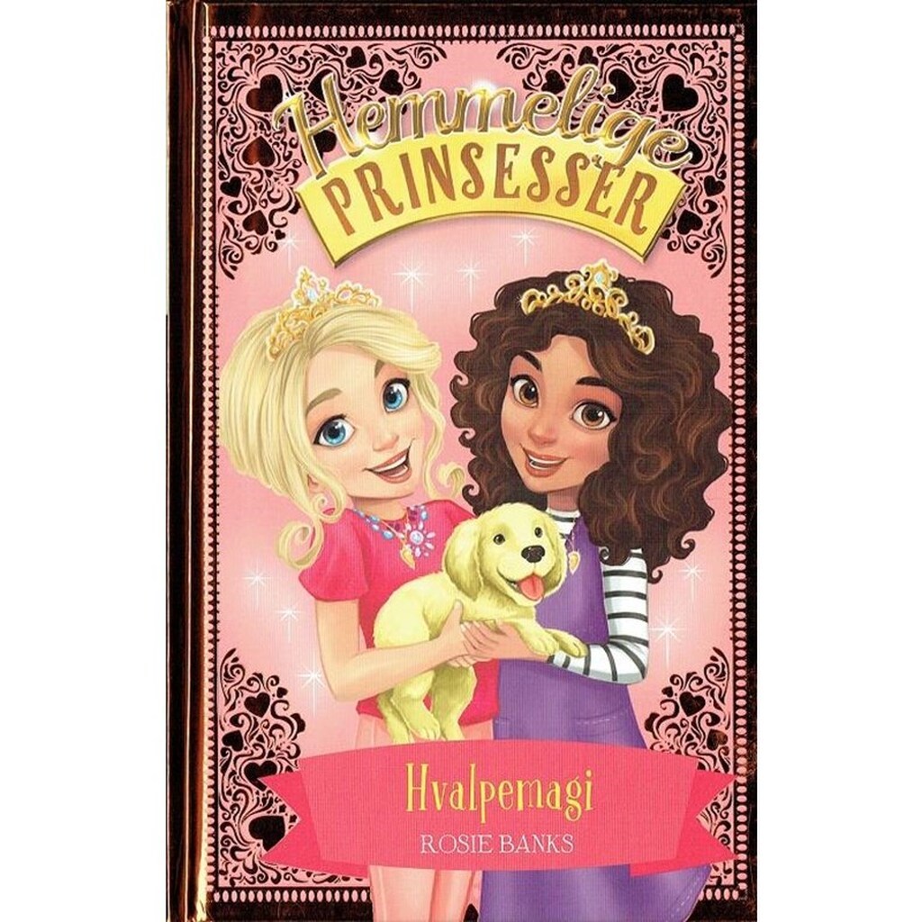Hemmelige Prinsesser 5: Hvalpemagi - Børnebog - hardcover