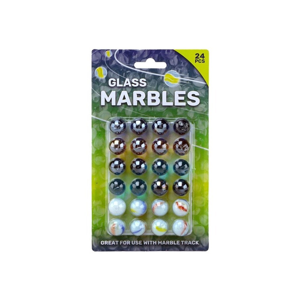 Outdoor Fun Marbles on Card 24 pcs.