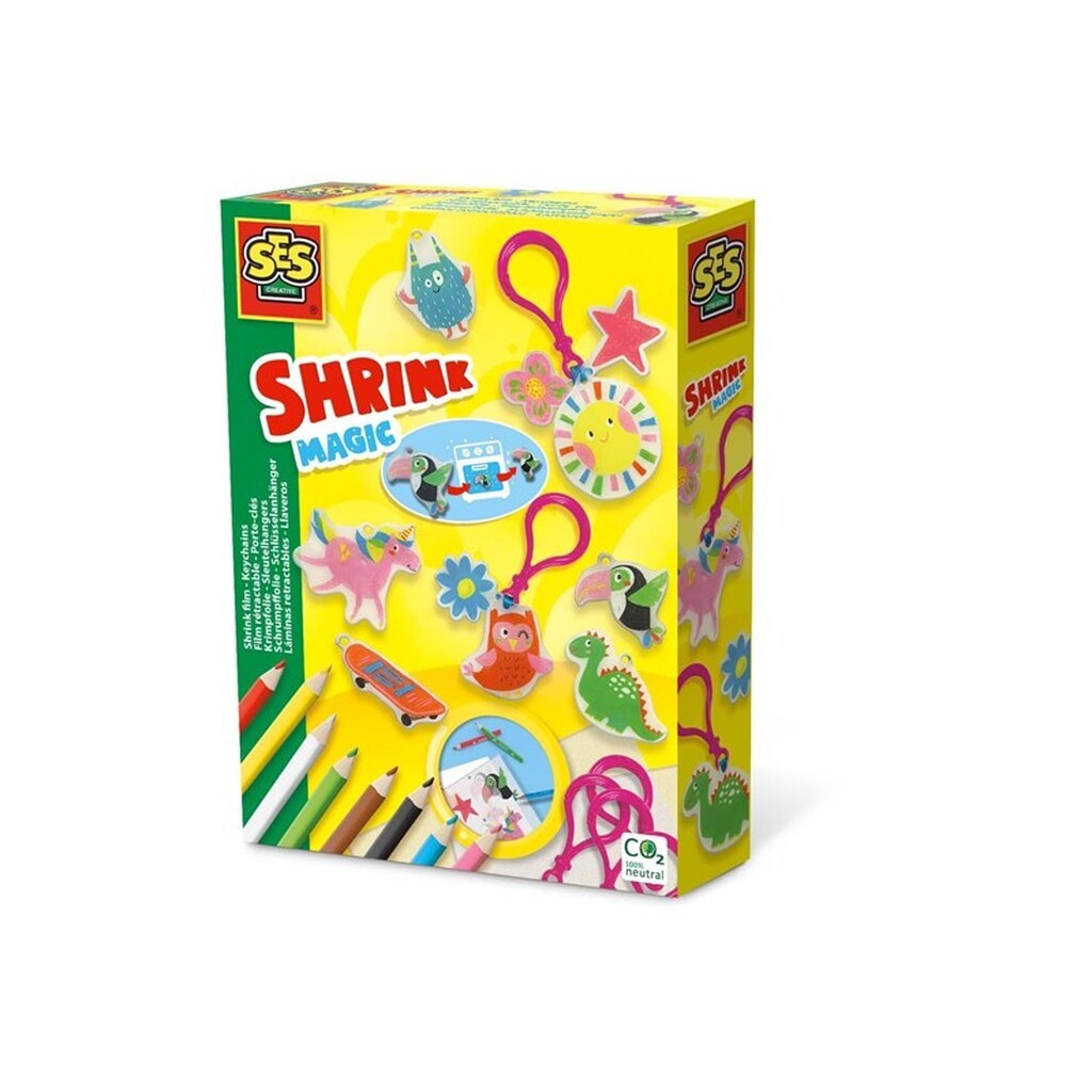SES Creative Shrink film - Keychains