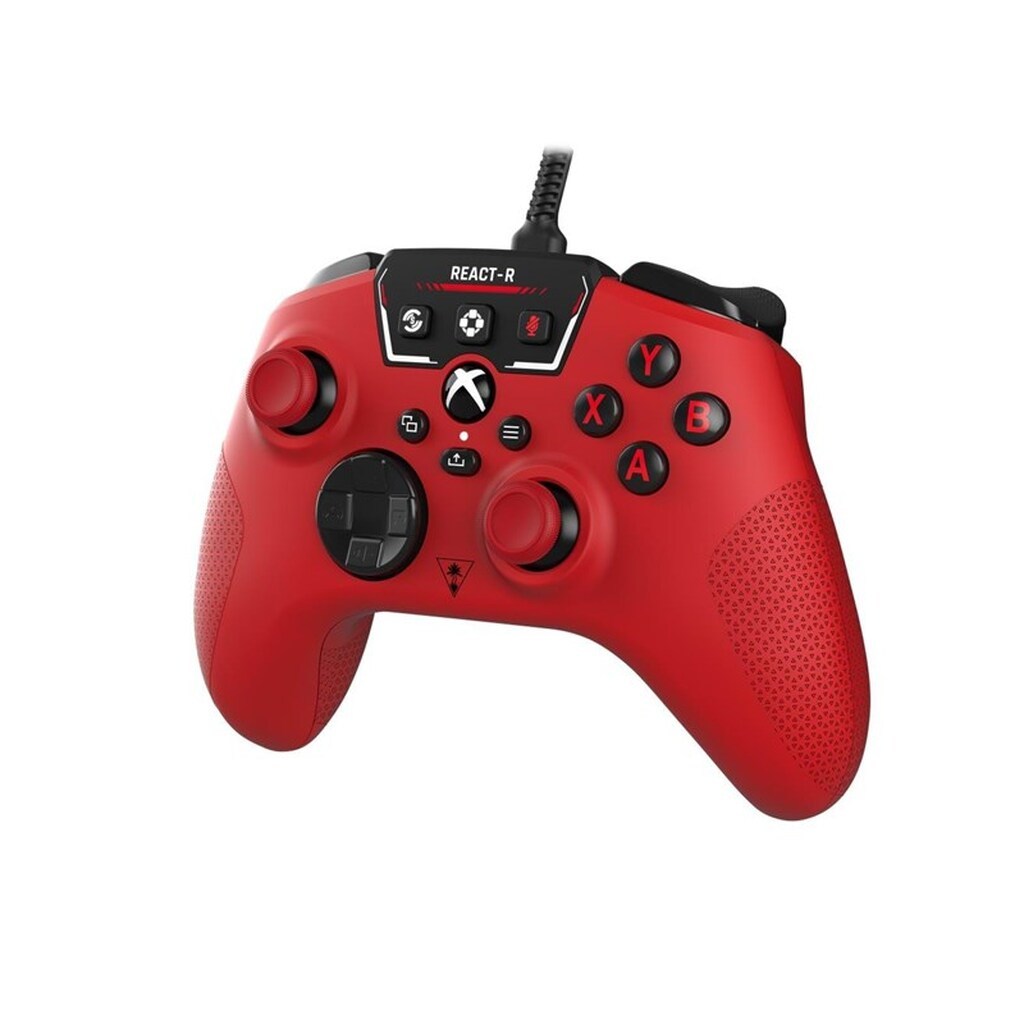 Turtle Beach React-R - Red - Wired Controller - Microsoft Xbox One