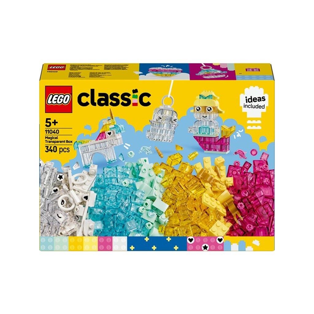 LEGO Classic 11040 Magiske gennemsigtige klodser