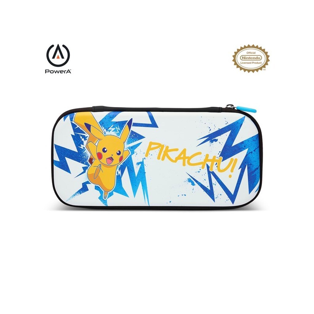 PowerA Slim Case til Nintendo Switch - OLED Model, Nintendo Switch eller Nintendo Switch Lite - Pikachu High Voltage