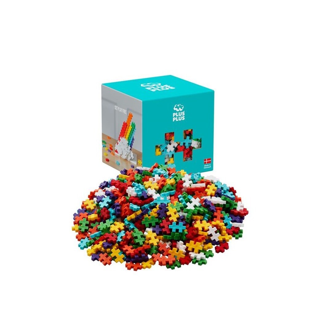 Plus-Plus Rainbow Colourmix 600 pcs