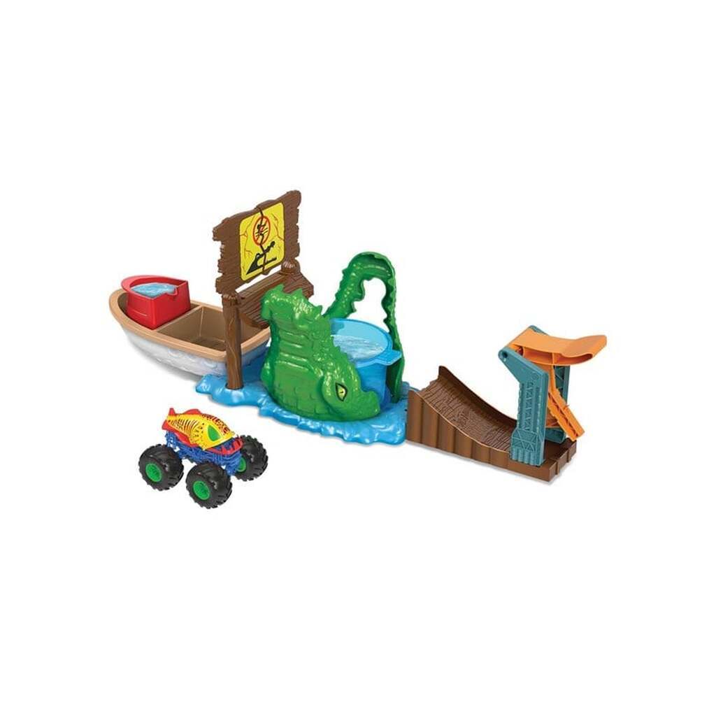 Hot Wheels HW MT Color Shifters Swamp Chomp Legesæt