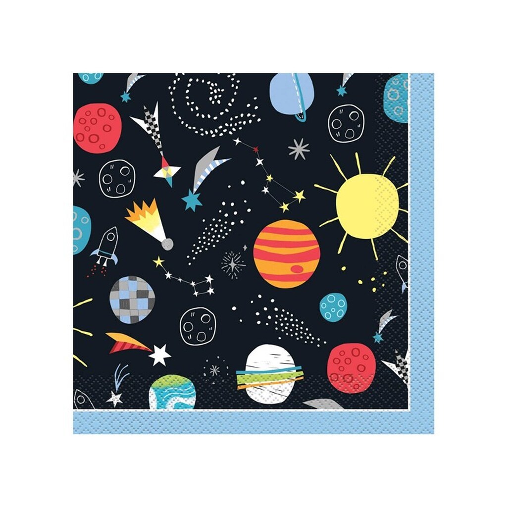 Haza Witbaard - Space Napkins 16 pcs.