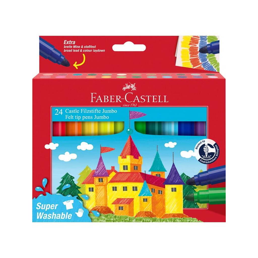 Faber-Castell Tusser Jumbo 24