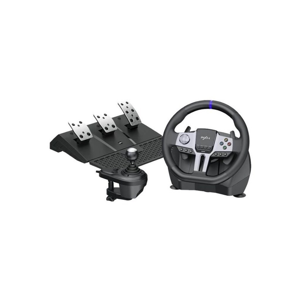 PXN Gaming Wheel -V9Gen2 - Wired Steering wheel &amp; Pedal set - Sony PlayStation 4