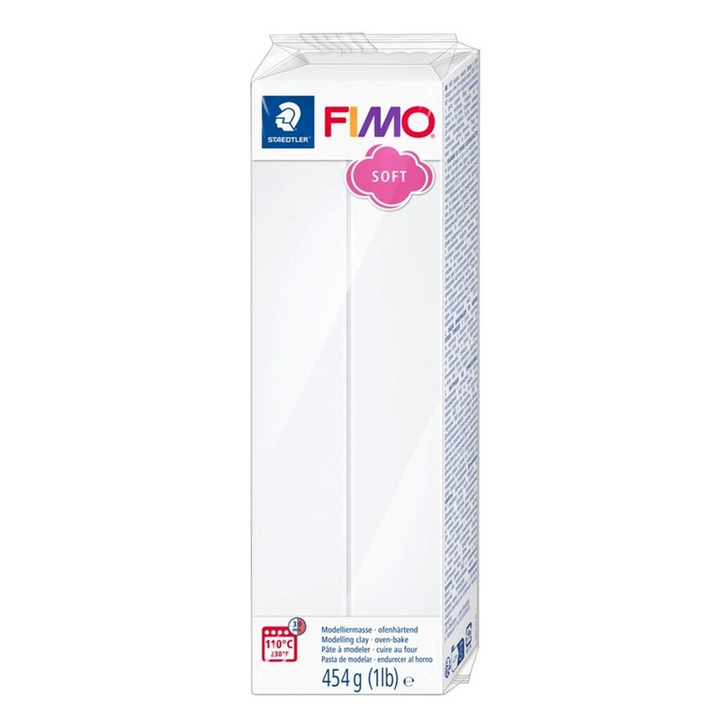 Staedtler FIMO soft modeller 454g Hvid