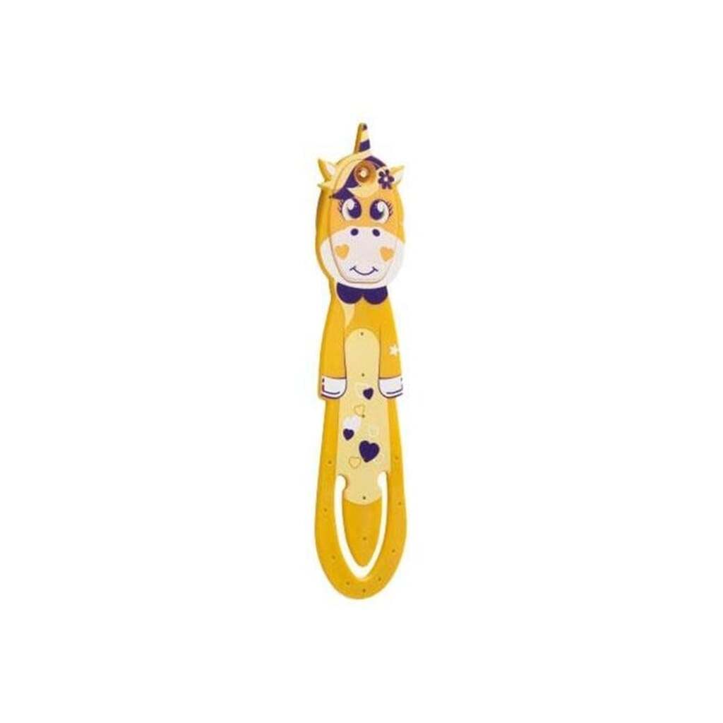 Mondikaarten Flexilight Reading lamp Unicorn Yellow