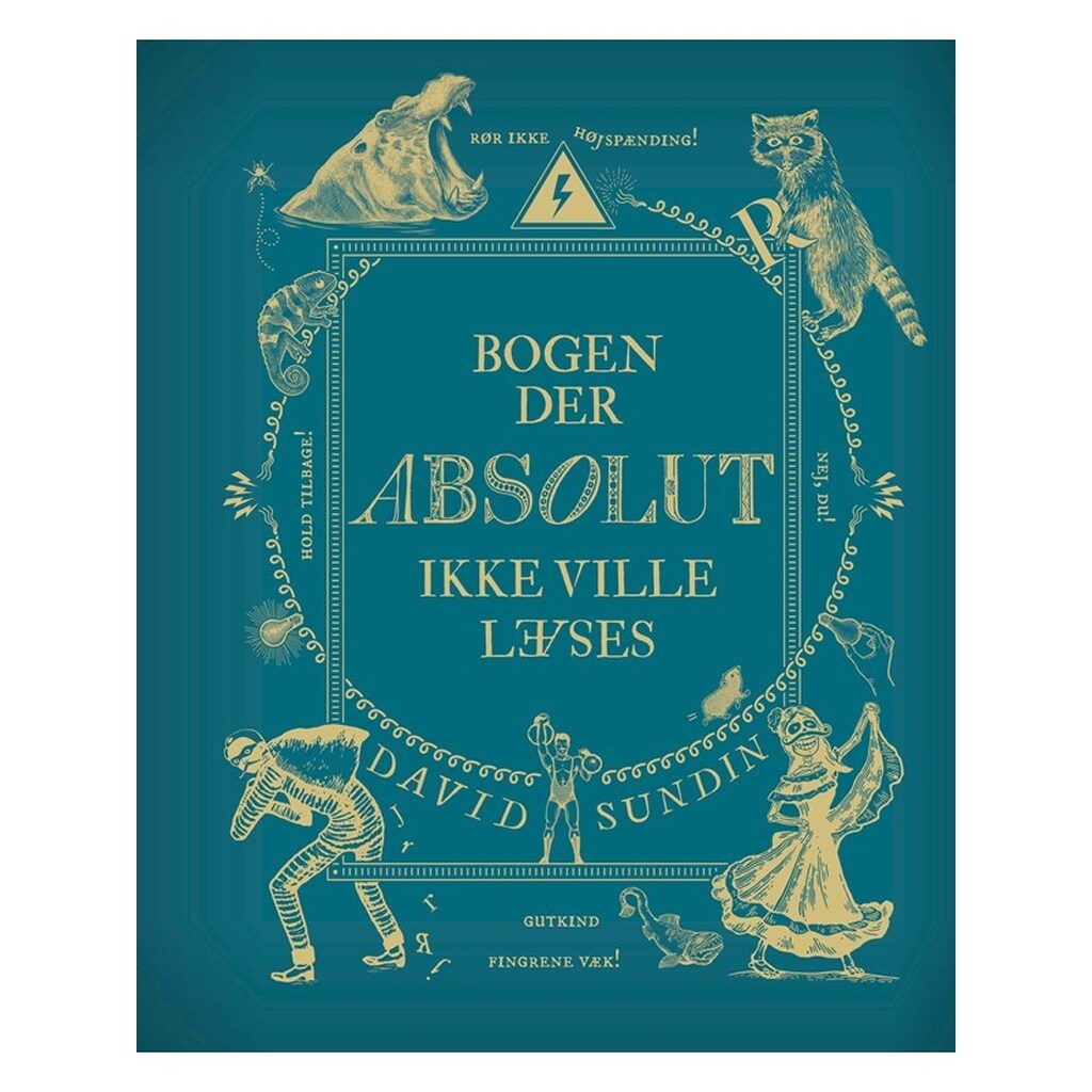 Bogen der ABSOLUT ikke ville læses - Børnebog - Hardcover