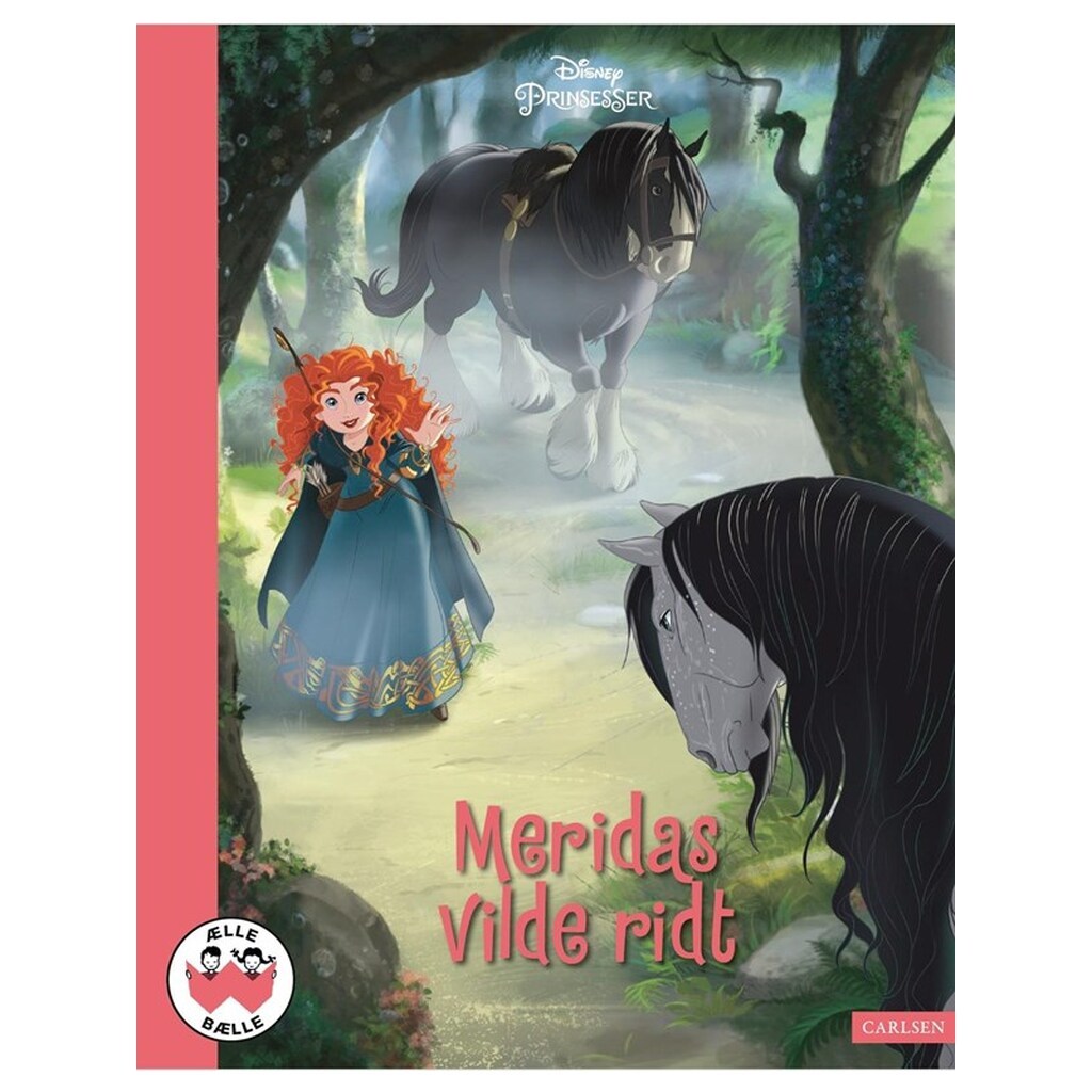 Meridas vilde ridt - Børnebog - Hardcover