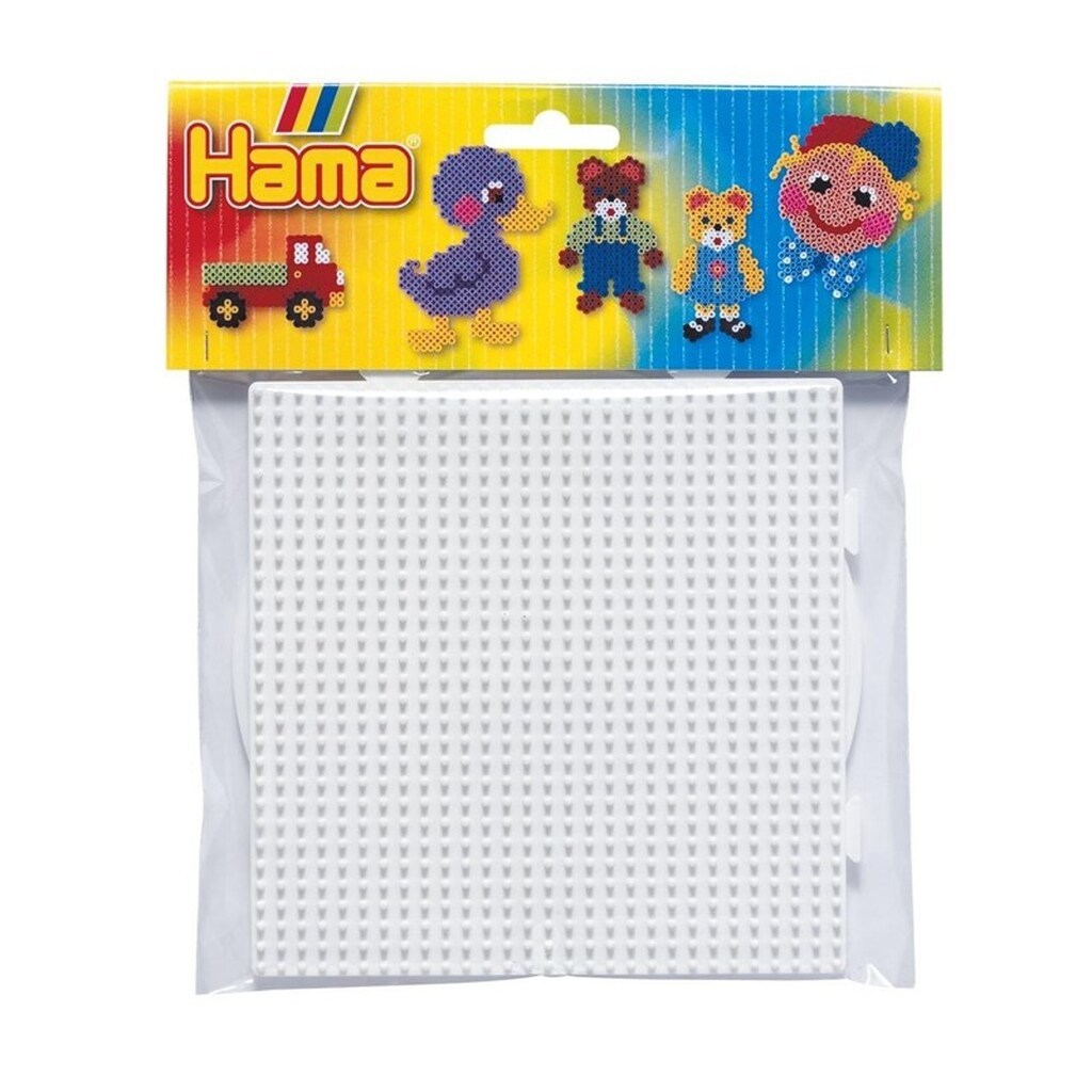 Hama Ironing beads Pegboards-circle and square Large