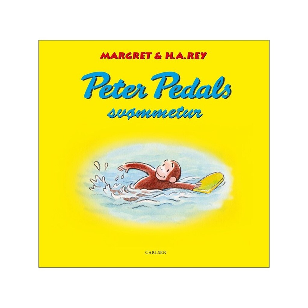 Peter Pedals svømmetur - Børnebog - Hardcover