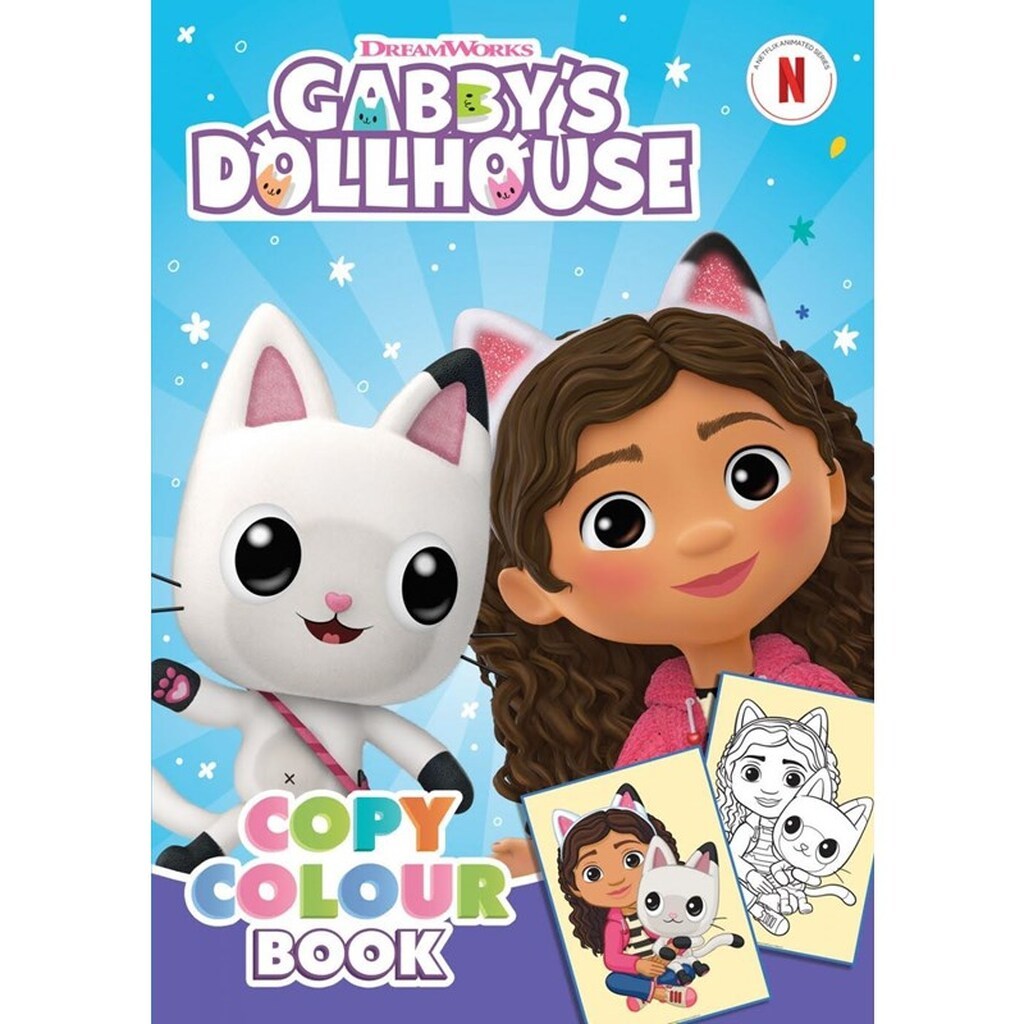 Alligator GABBY´S DOLLHOUSE Color Copy Book