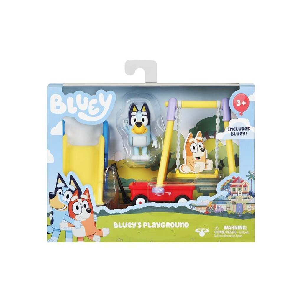 Bluey Mini Legesæt, legeplads med figur