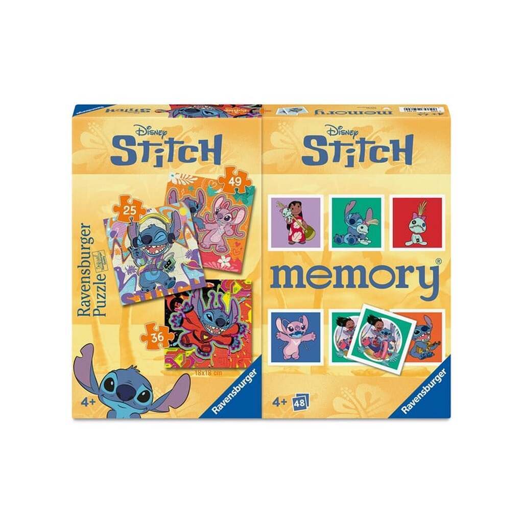 Ravensburger Stitch Puzzle+memory® - Vendespil