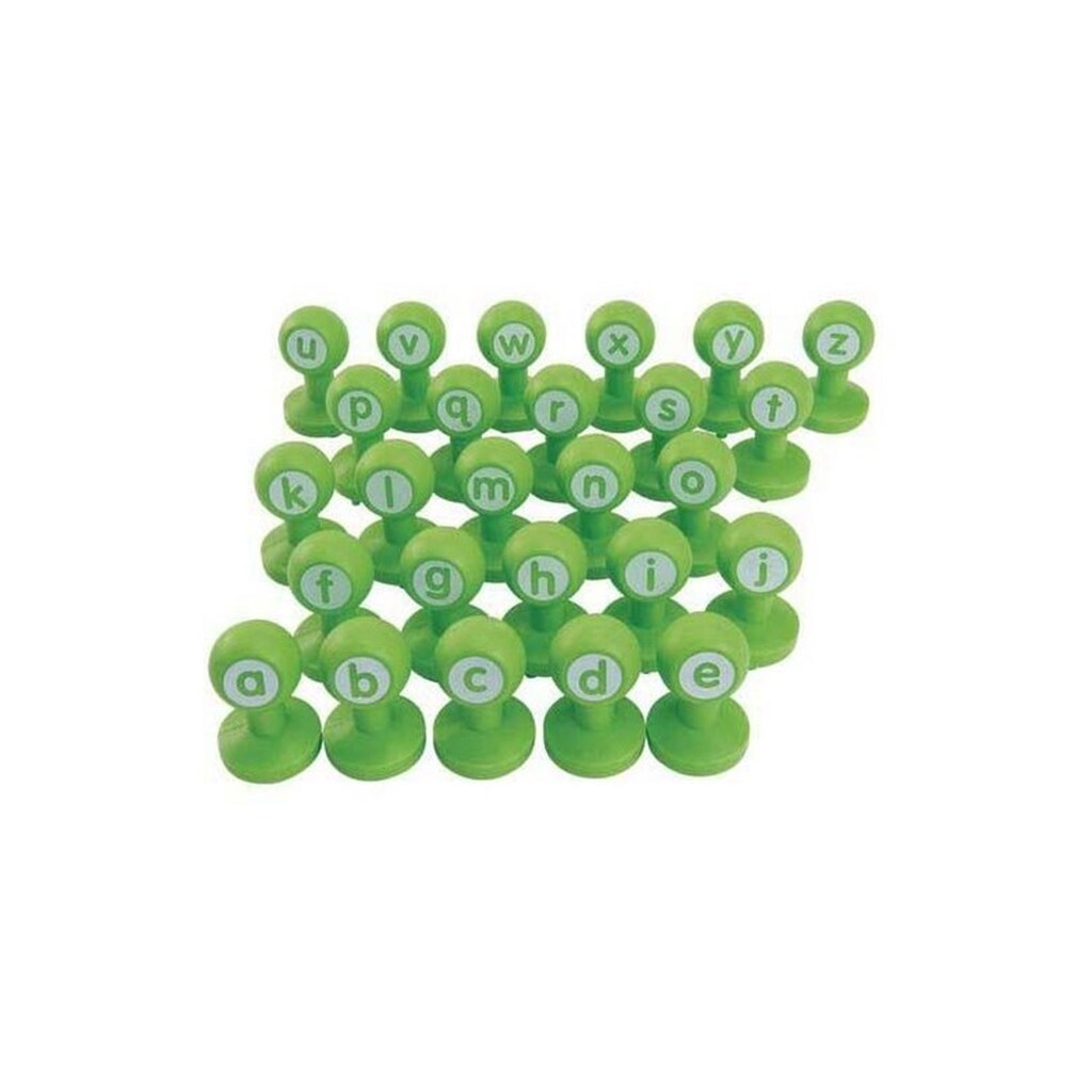 Colorations - Lowercase Clay Stamps 26 pcs.