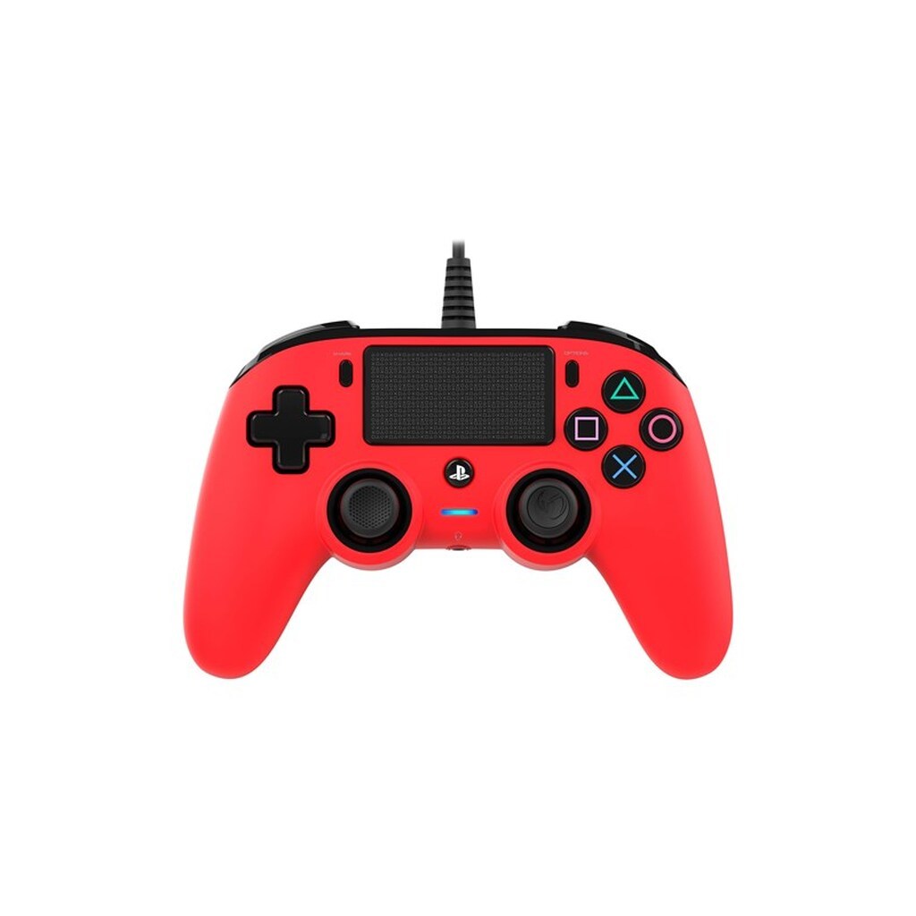 NACON Compact Controller Red - Wired Controller - Sony PlayStation 4