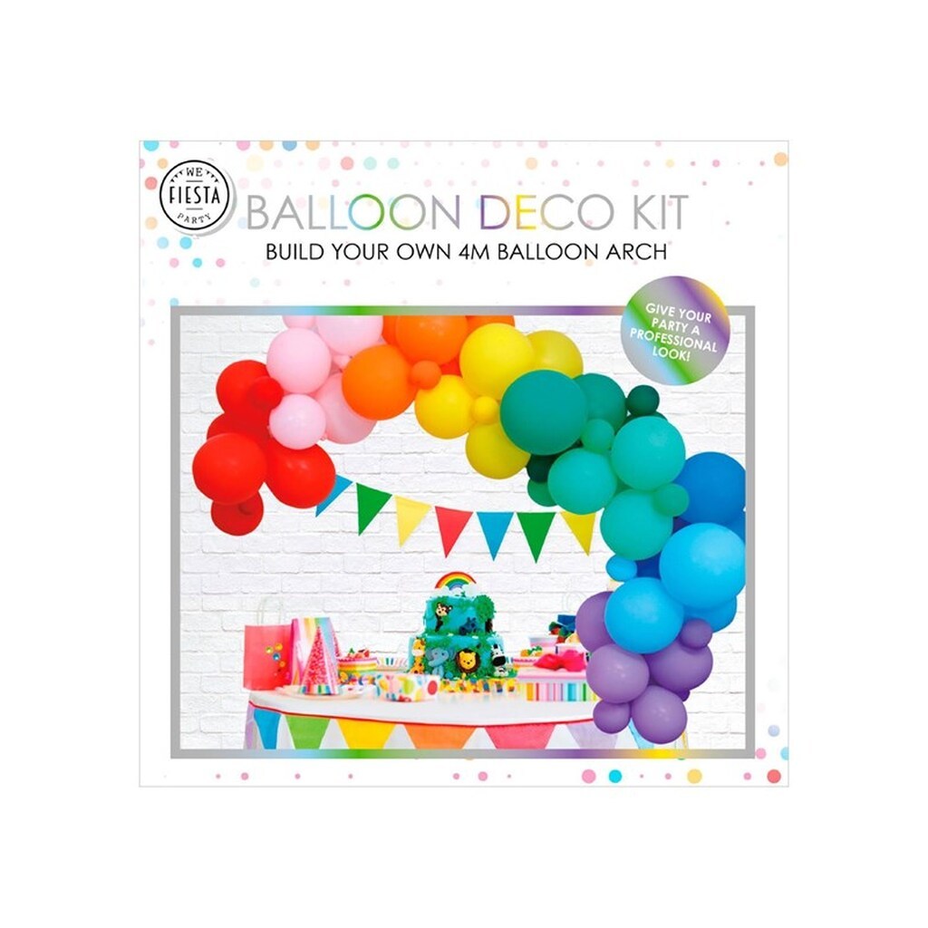 Globos - Balloon Arch Set Rainbow