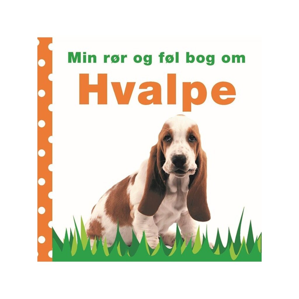 Min rør og føl bog om - hundehvalpe - Børnebog - Papbog
